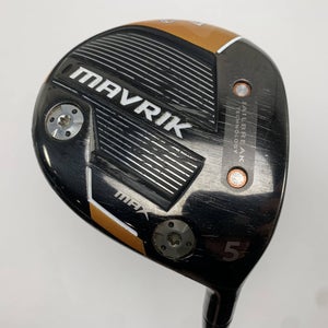 Callaway Mavrik Max 5 Fairway Wood 18* UST Mamiya Helium 4F2 Senior Graphite RH