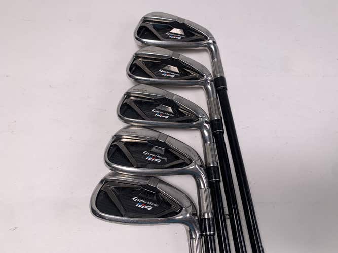 TaylorMade M4 Iron Set 5-9 Fujikura Atmos 6R Regular Graphite Mens RH +1"
