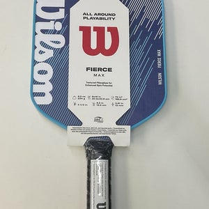 Wilson Fierce Max Pickleball Paddle (Blue)