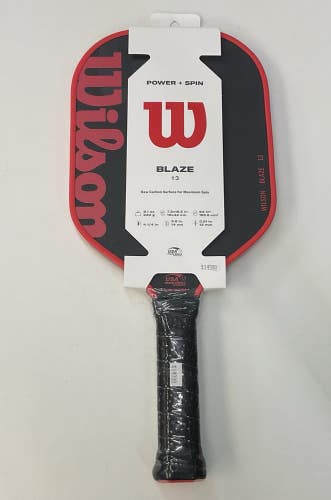 Wilson Blaze 13 Pickleball Paddle (Red)