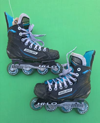 Junior Bauer RSX Inline Skates Regular Width Size 2 (Used)
