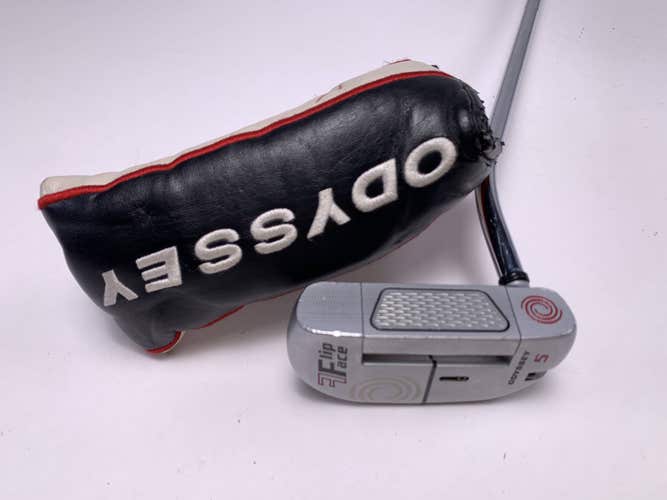 Odyssey Flip Face 5 Putter 34" SuperStroke Mid Slim 2.0 Mens RH HC