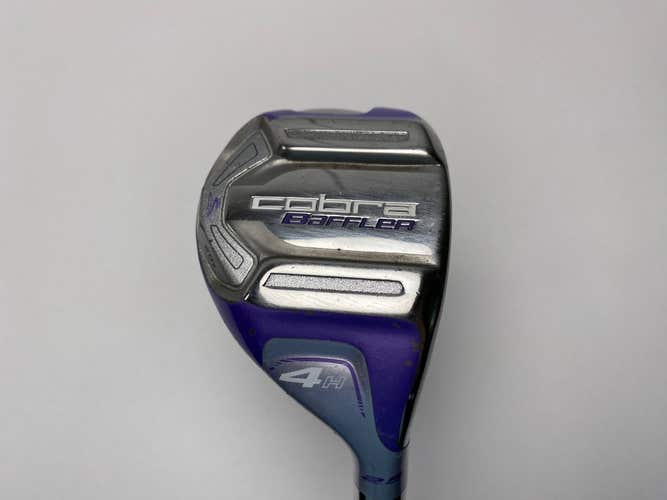 Cobra Baffler XL Womens 4 Hybrid 25* Accra RT50 Dymatch 2.0 M2 Senior RH