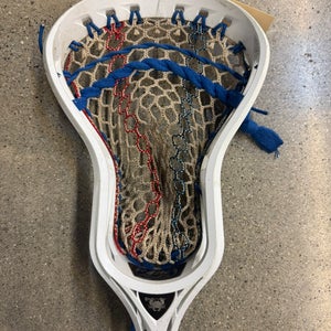 White Defense ECD Lacrosse Rebel Strung Head (Used)