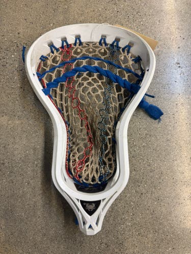 White Defense ECD Lacrosse Rebel Strung Head (Used)