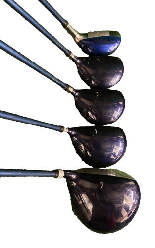 Linksman Lady Wood Set 420cc 12* Driver 3w,5w,7w,5h Ladies Graphite RH New Grips