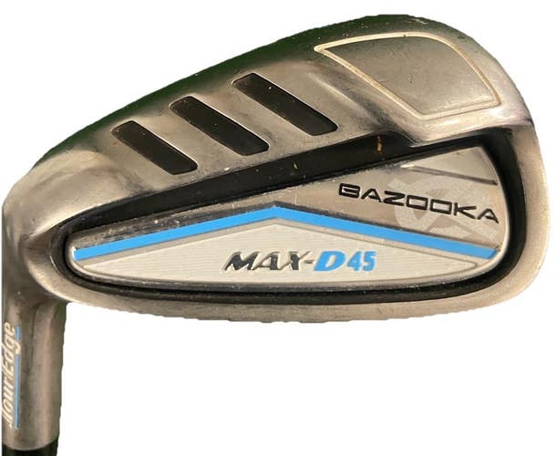 Tour Edge Bazooka Max-D45 7 Iron Mamiya 6L Ladies Graphite 36" LH Factory Grip