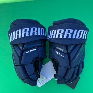 Blue Senior Warrior Alpha LX3 Gloves 13" (New)