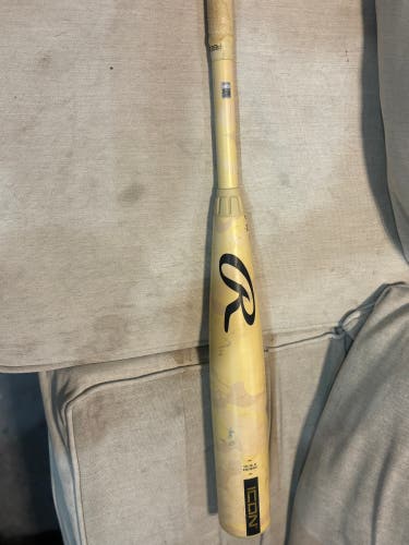 2025 Rawlings Icon Composite BBCOR Certified Bat (-3) 29 oz 32" (Used)