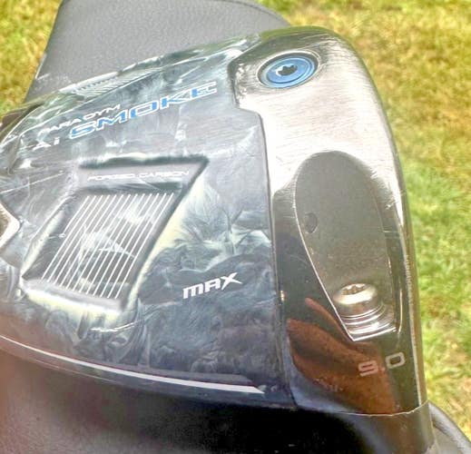 Callaway max 9 driver head only right handed with head cover