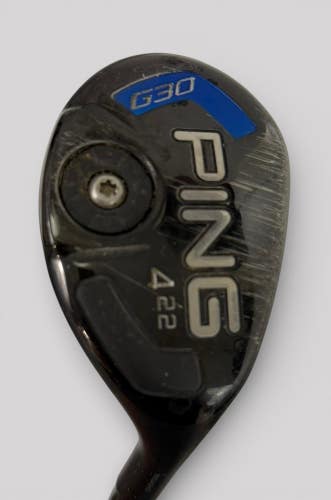 PING G30 22 #4 Hybrid Rescue TFC 419 Stiff Graphite