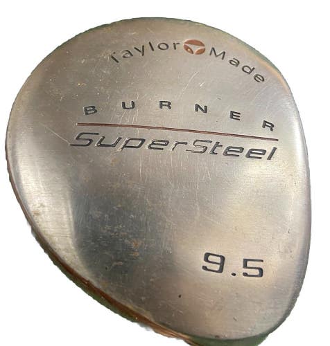 TaylorMade Burner SuperSteel Driver 9.5* S-90 Stiff Bubble Graphite 43.5" RH