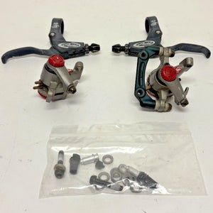 Avid AD 3 Mountain Bike Brake Levers & Mechanical Disc Brake Calipers COMPLETE