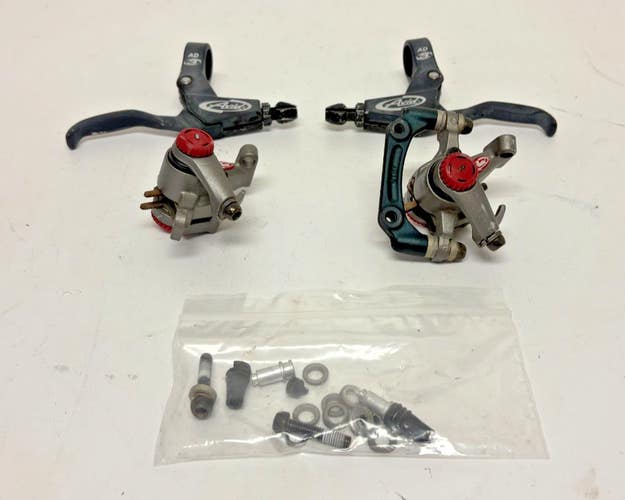 Avid AD 3 Mountain Bike Brake Levers & Mechanical Disc Brake Calipers COMPLETE