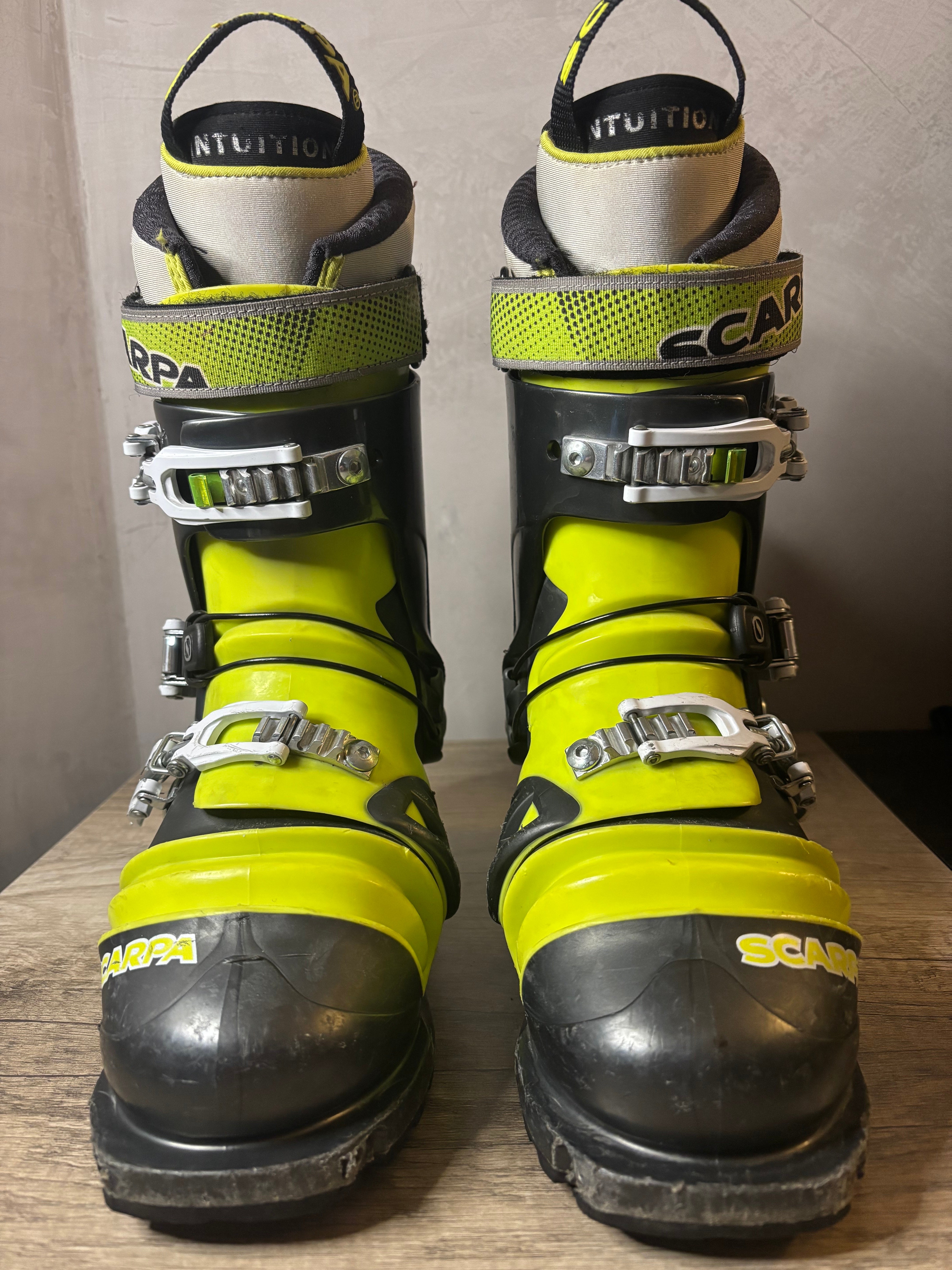 Scarpa TX Comp NTN Telemark Ski Boots Size Mondo 24.5 Mondopoint