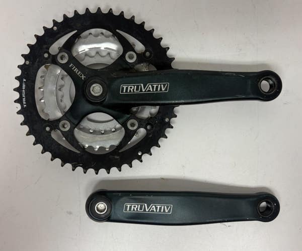 Truvativ FIREX 175mm 44/32/22 Black Aluminum/Steel Mountain Bike Triple Crankset