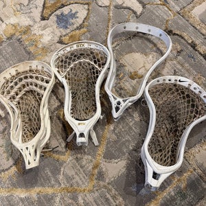 4 broken/cracked lacrosse heads