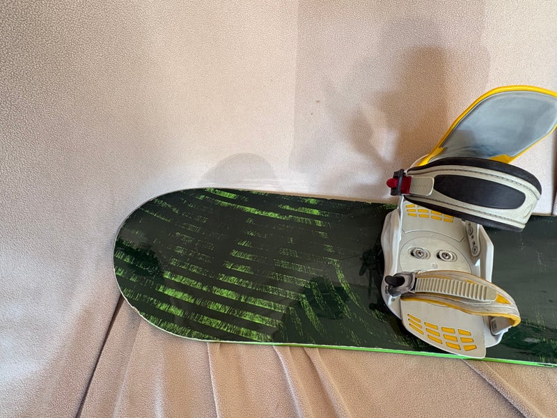 Unisex Ride Ruckus Snowboard 148cn All Mountain With Bindings 148 cm ...