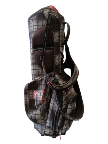 Used Nike BAG STAND Mens Stand Bag Grey And Black 11862-S000092146