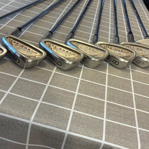 Men's 845s Silver Scot Right Handed Iron Set Reg Flex (8 Clubs) #4 - #9, PW, SW Steel Shaft (Used)