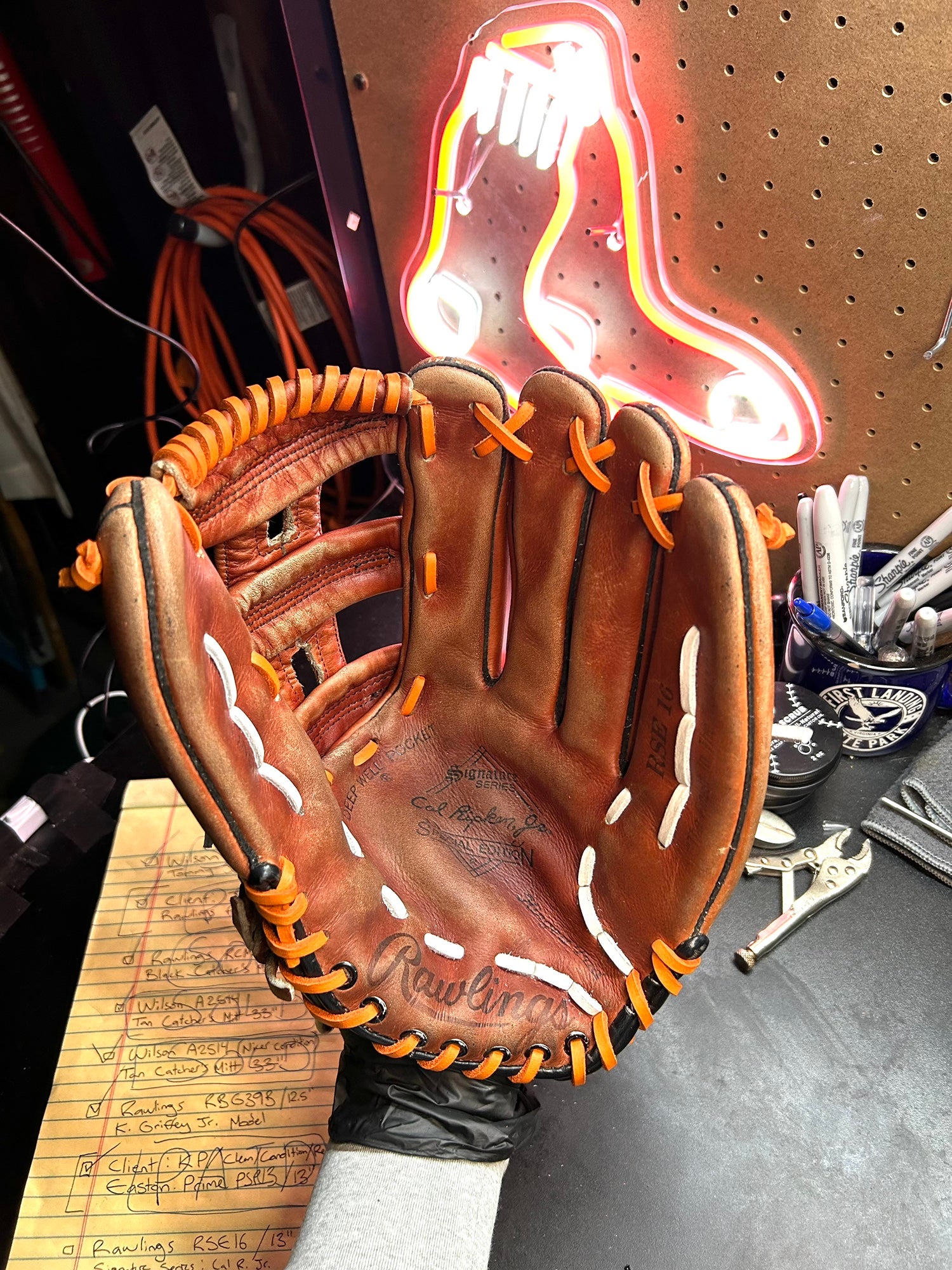 Rawlings Signature Series Cal Ripken Jr. Baseball Glove (13