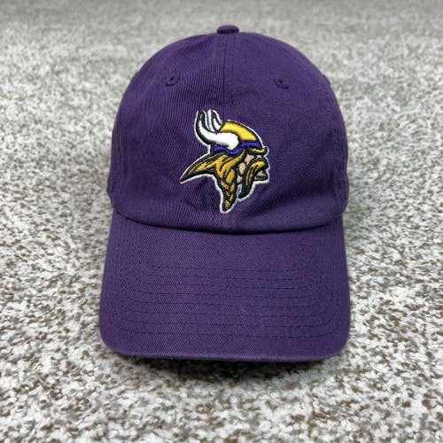Minnesota Vikings Hat Cap Strap Back Mens One Size NFL Football Sports Dad Logo