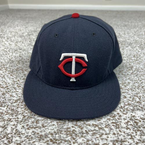Vintage Minnesota Twins Hat Cap Fitted Men 7 3/4 Baseball New Era 59FIFTY USA