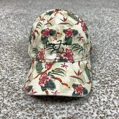 Sean John Hat Cap Strap Back Mens One Size Multicolor Tropical Floral Hip Hop