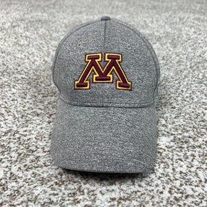 Minnesota Golden Gophers Hat Cap Strap Back Mens One Size Gray NCAA Football