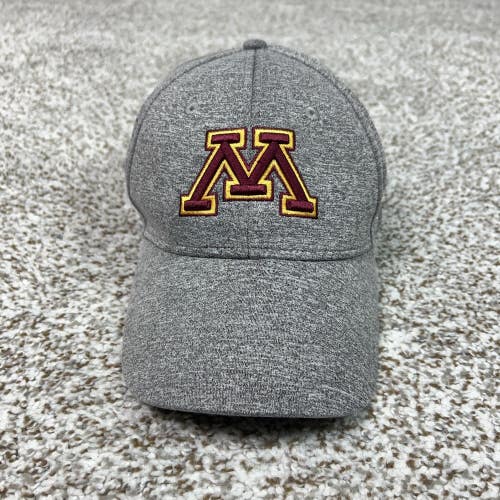 Minnesota Golden Gophers Hat Cap Strap Back Mens One Size Gray NCAA Football