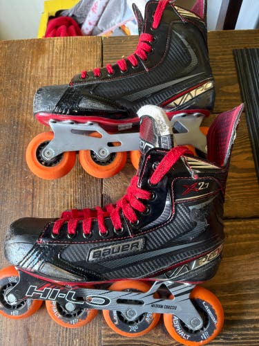 Bauer Vapor X2.7 Inline Skates Regular Width Size 7.5 (Used)