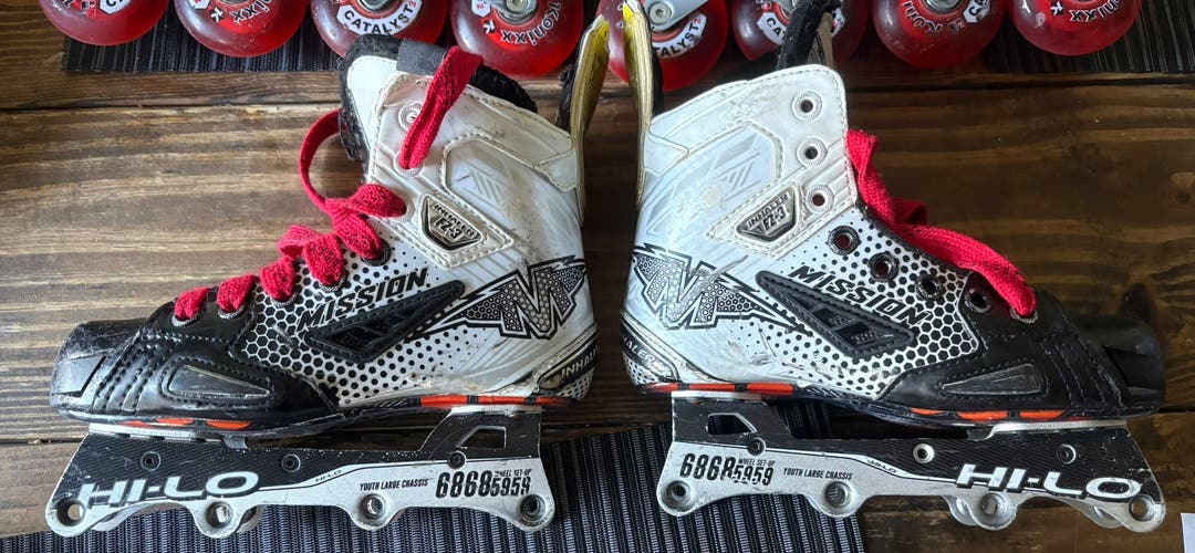 Mission Inhaler FZ-3 Inline Skates Wide Width Size 2.5 (Used)