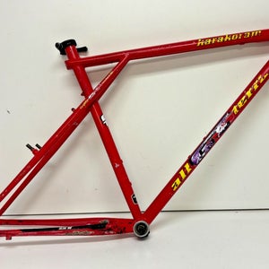 Vintage 1993 GT Karakoram 20.5" C-T Tange Infinity CrMo Mountain Bike Frame +BB