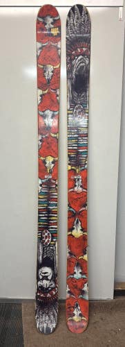 4FRNT YLE 187cm 140-119-140 Twin-Tip Exaggerated Rocker Backcountry Powder Skis