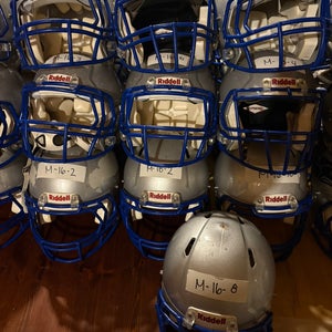 BUNDLE of 10 Adult Medium Riddell Speed Helmet (Used)