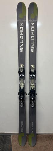 Salomon Teneighty Filter 171cm Twin-Tip Skis Salomon S712 Bindings CLEAN