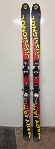 Rossignol Mary Jane168cm Twin-Tip Skis Salomon S912 Ti Adjustable Bindings