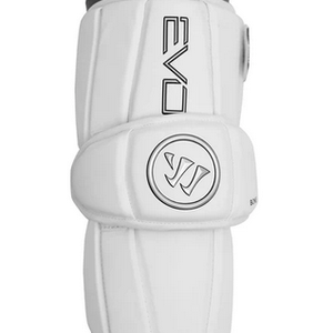 New Warrior EVO Lacrosse Arm Pads/Guards White LG 11851-WAR647742957676