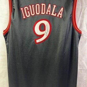 Andre Iguodala Signed 76ers Basketball Jersey w/JSA COA