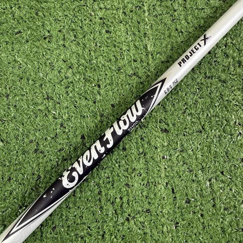Project X Even Flow White T-1100 75G Stiff 42.25" Wood Shaft Titleist Adapter