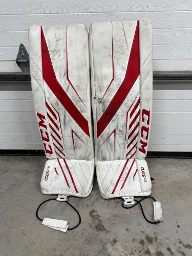 34" CCM Axis 1.9 Goalie Leg Pads (Used)