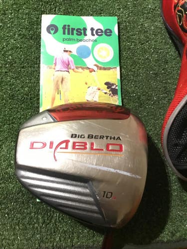 Callaway Big Bertha Diablo Neutral 10* Driver Regular Aldila DVS 65g Graphite