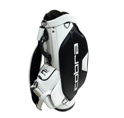 2025 Cobra x Vessel Core Black/Grey Staff Golf Bag