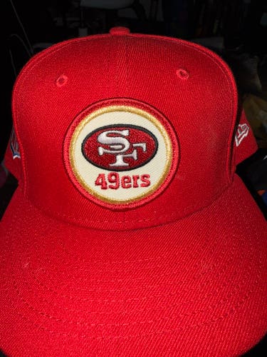 Red San Francisco 49ers New Era 59FIFTY Fitted Hat