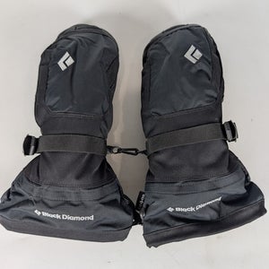 Black Diamond Mittens Adult Size: L Mitt Ski Snowboard Leather Waterproof