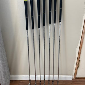 2019 TaylorMade Right Handed Iron Set Regular Flex Steel Shaft (Used)