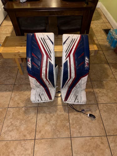 32" Brian's G-Netik V Pro Goalie Leg Pads (Used)