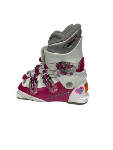 Used Rossignol FUN GIRL 3 Girls DH Ski Boot Pink 225 MP - J04.5 - W5.5 11847-S000031444