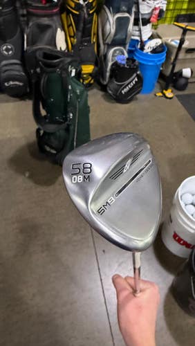 Used Titleist SM9 M GRIND Golf Wedge Mens RH 58 Degree 11605-S000212296