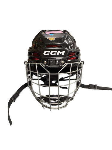 Used CCM TACKS 70 YOUTH Helmet Cage Combo Black One Size 11613-S000175417